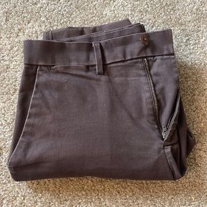 Gap 31x30 Chocolate Slim Khakis